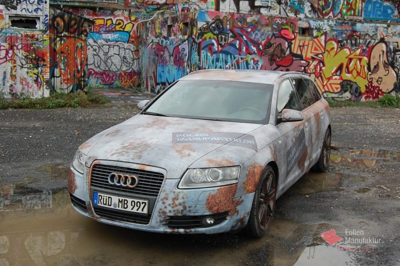 Audi A6 Full Wrap – Bild 3