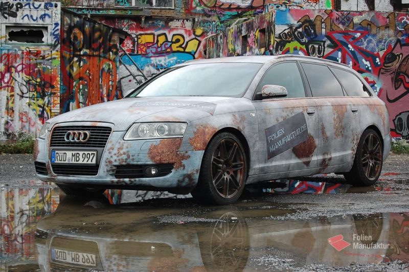 Audi A6 Full Wrap – Bild 2