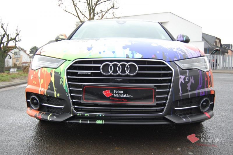 Audi A6 Vollfolierung – Bild 4