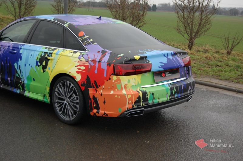 Audi A6 Vollfolierung – Bild 5