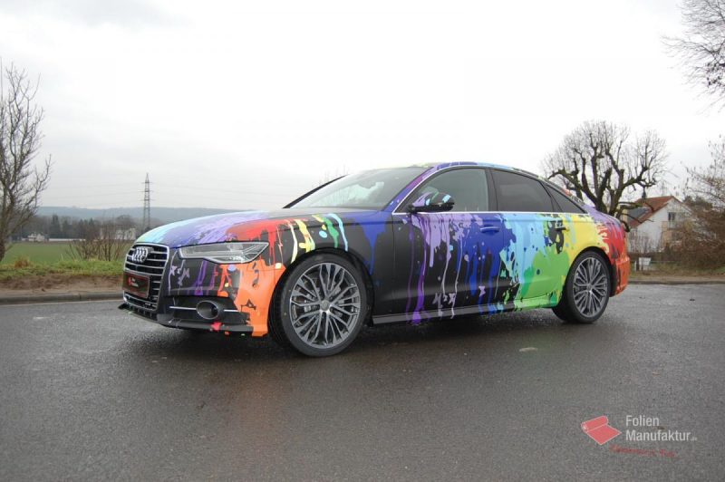 Audi A6 Vollfolierung – Bild 2
