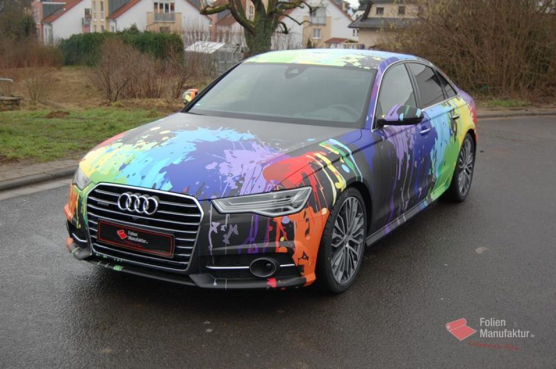 Audi A6 Vollfolierung – Bild 1
