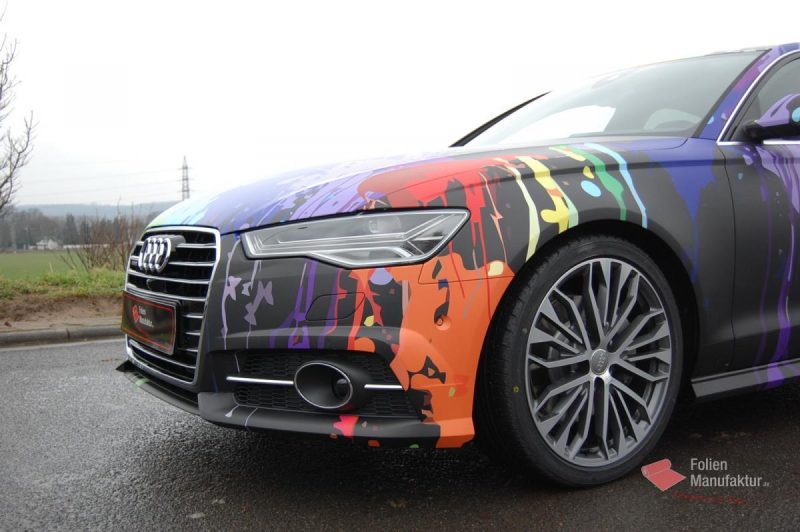 Audi A6 Vollfolierung – Bild 3