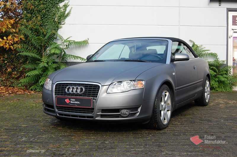Audi A4 Cabrio Vollfolierung – Bild 1