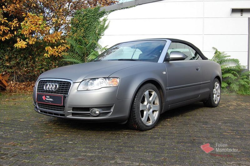 Audi A4 Cabrio Vollfolierung – Bild 2