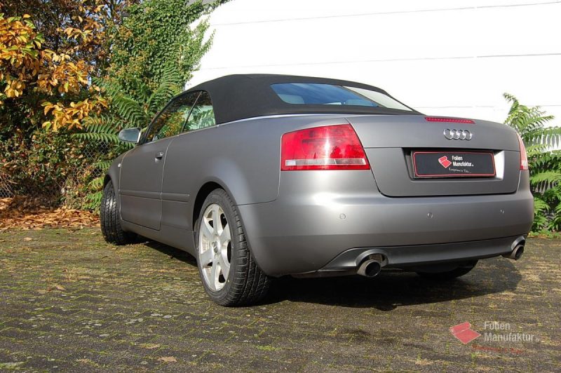 Audi A4 Cabrio Vollfolierung – Bild 8