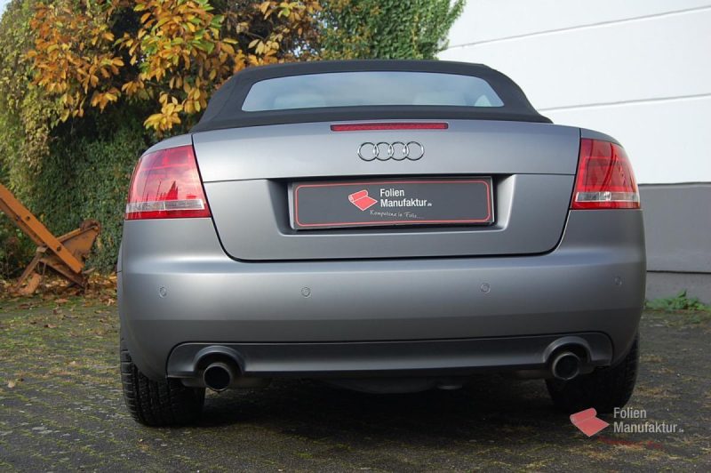 Audi A4 Cabrio Vollfolierung – Bild 9