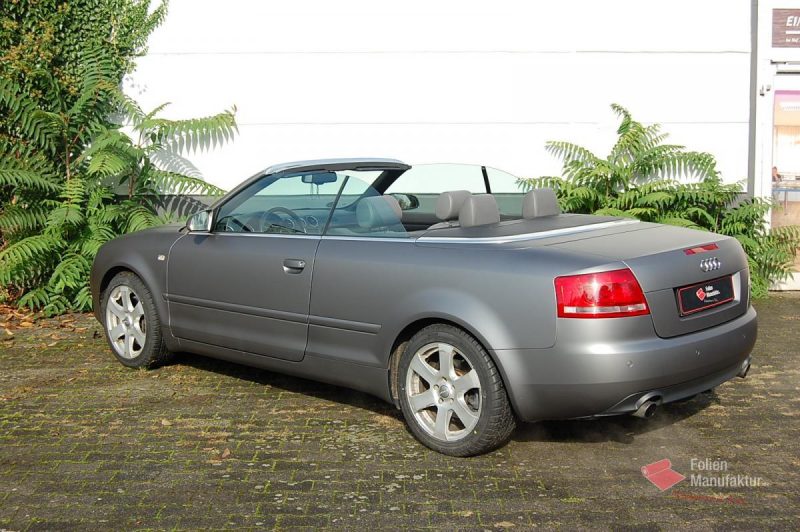 Audi A4 Cabrio Vollfolierung – Bild 7