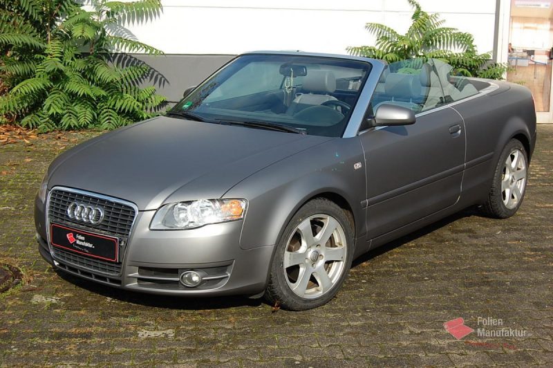 Audi A4 Cabrio Vollfolierung – Bild 3