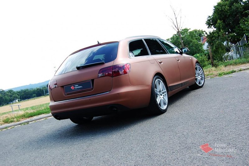 Audi A6 Vollfolierung – Bild 6