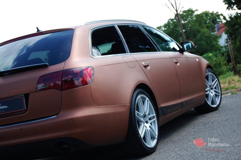 Audi A6 Vollfolierung – Bild 7