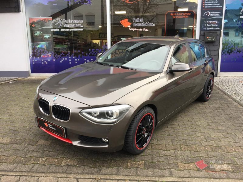 Bmw 1er Vollfolierung – Bild 1