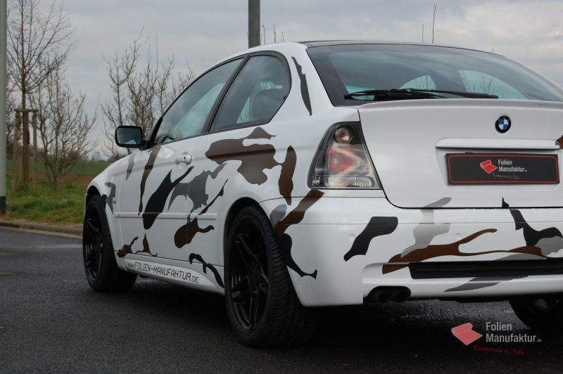 Bmw 3er  Camouflage Full Wrap – Bild 9