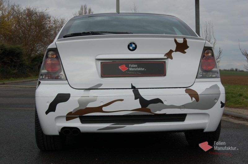 Bmw 3er  Camouflage Full Wrap – Bild 7