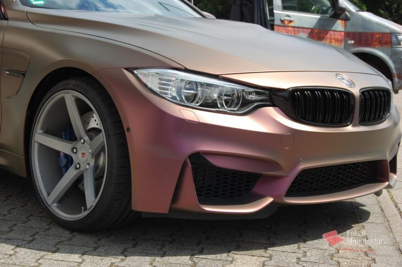 Bmw M4 Shifft Effekt Vollfolierung – Bild 9