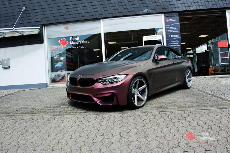 Bmw M4 Shifft Effekt Vollfolierung – Bild 7