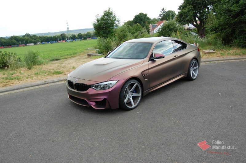 Bmw M4 Shifft Effekt Vollfolierung – Bild 5