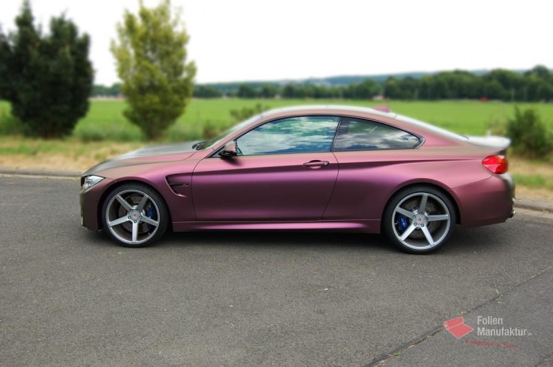 Bmw M4 Shifft Effekt Vollfolierung – Bild 2