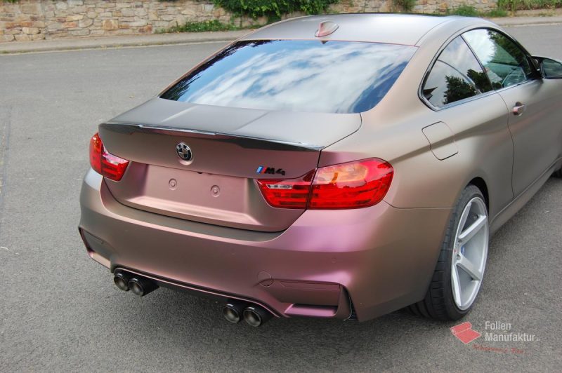 Bmw M4 Shifft Effekt Vollfolierung – Bild 10