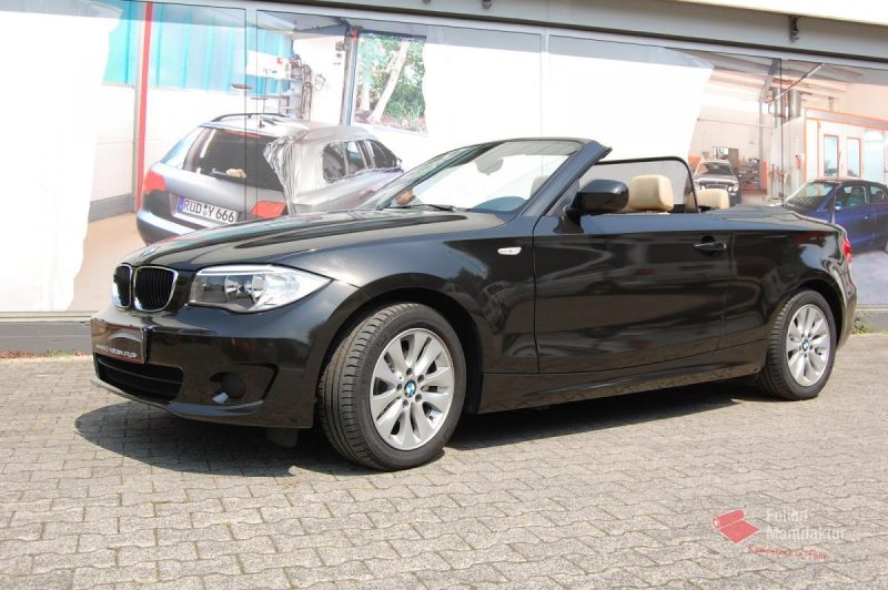 Bmw 1er Cabrio Vollfolierung – Bild 2
