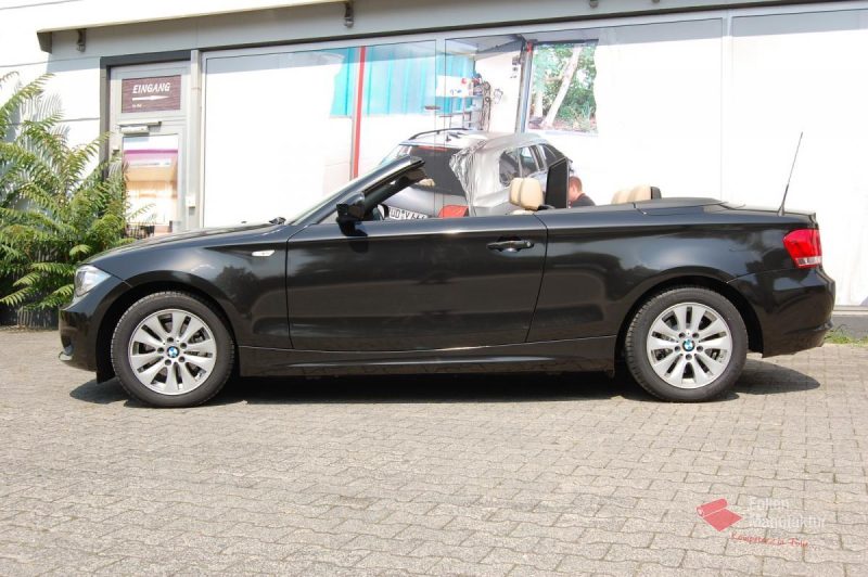 Bmw 1er Cabrio Vollfolierung – Bild 3