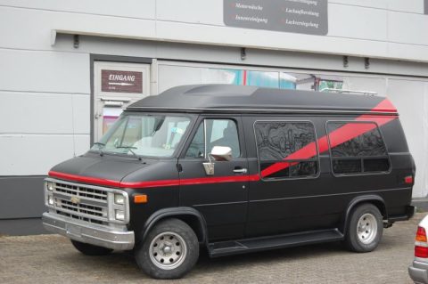 Chevrolet Van Vollfolierung