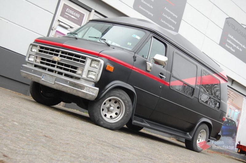 Chevrolet Van Vollfolierung – Bild 5