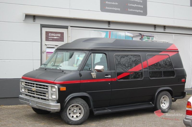 Chevrolet Van Vollfolierung – Bild 2