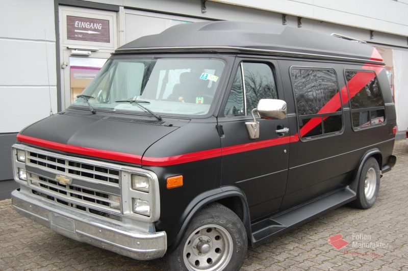 Chevrolet Van Vollfolierung – Bild 1
