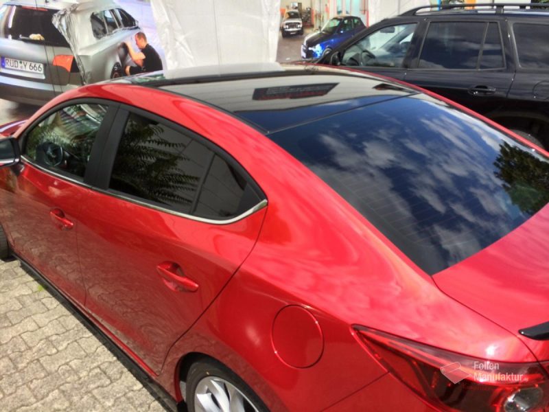 Mazda 323 Window Tinting – Bild 5