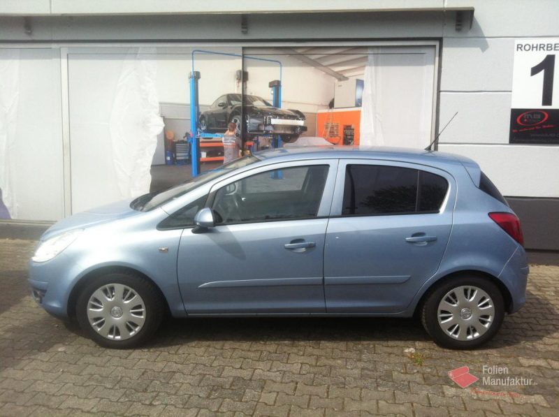 Opel Corsa D Window Tinting – Bild 1