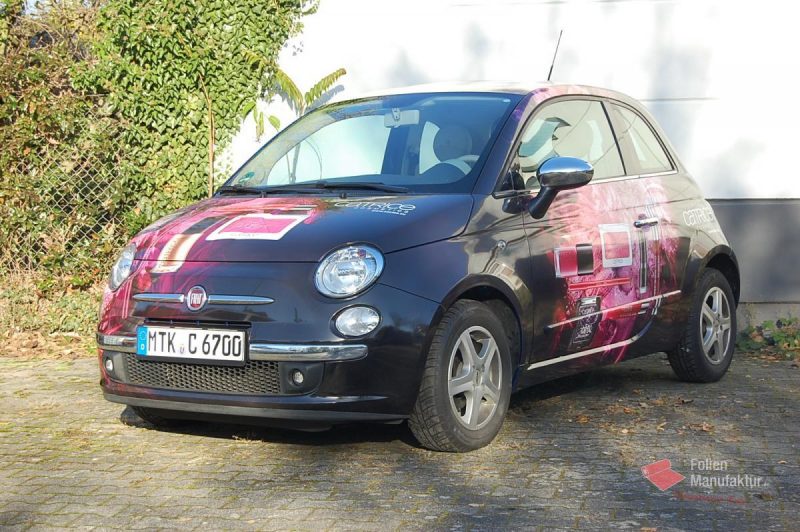 Fiat 500 Vollfolierung – Bild 2