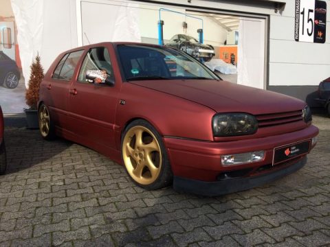 VW Golf Vollfolierung