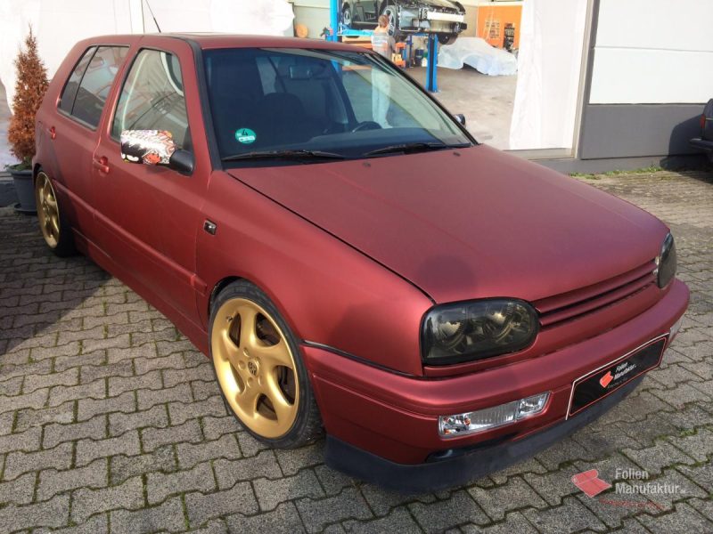 VW Golf Vollfolierung – Bild 1