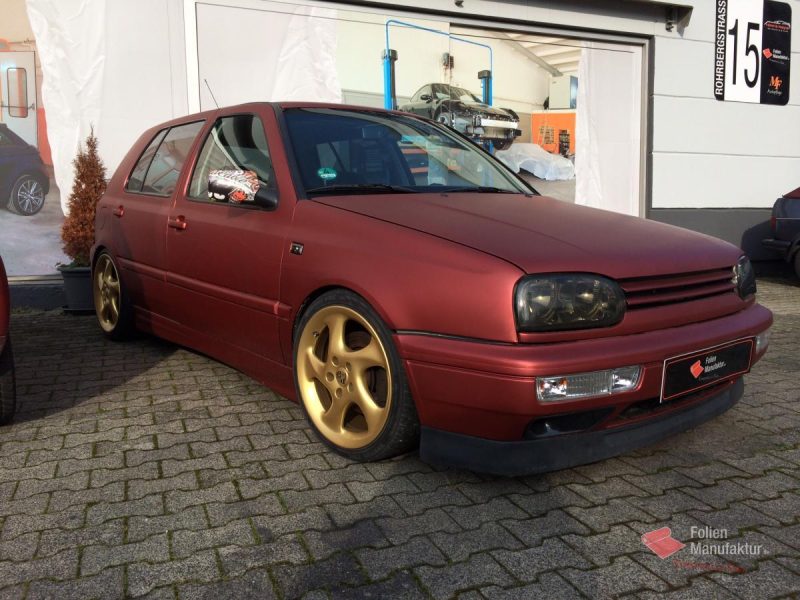 VW Golf Vollfolierung – Bild 2