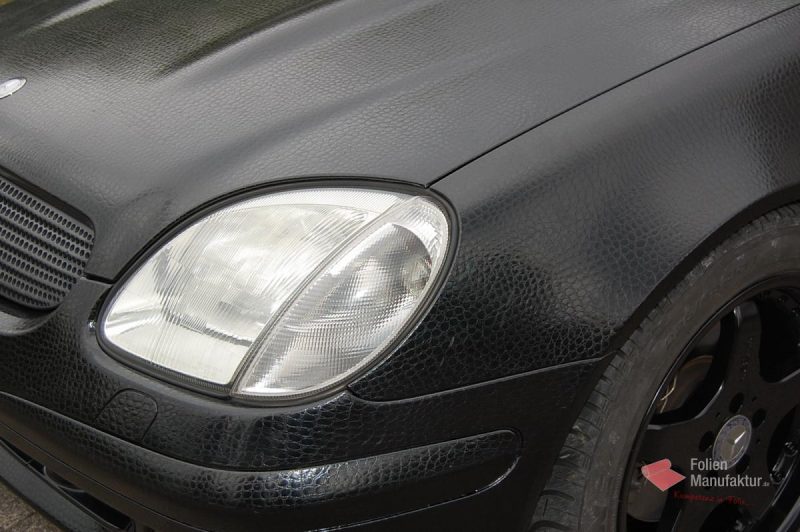 Mercedes SLK Vollfolierung – Bild 5