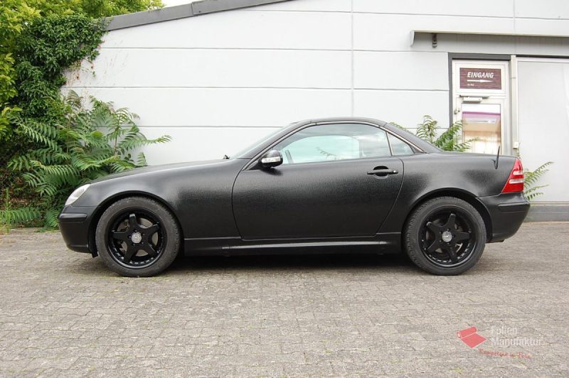 Mercedes SLK Vollfolierung – Bild 3