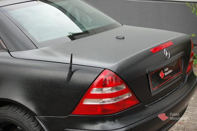 Mercedes SLK Vollfolierung – Bild 8
