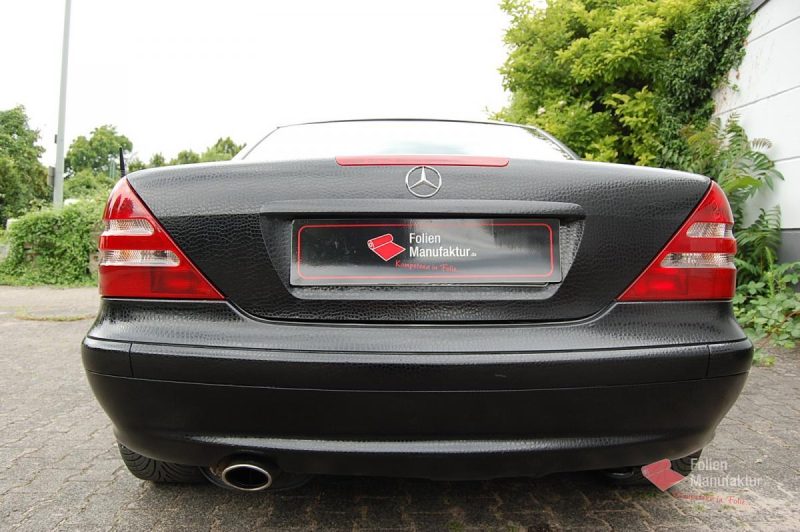 Mercedes SLK Vollfolierung – Bild 9
