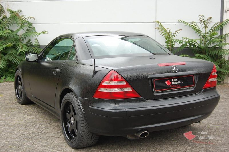 Mercedes SLK Vollfolierung – Bild 7