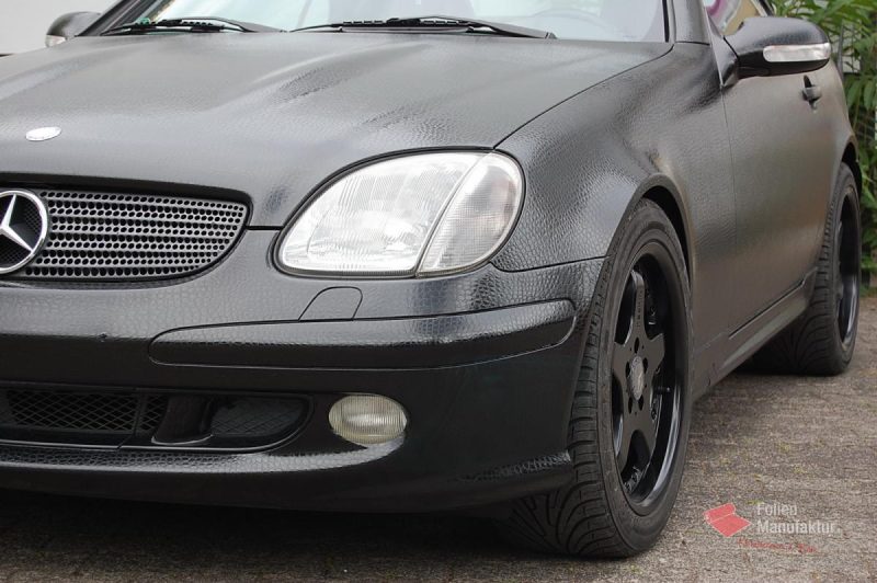 Mercedes SLK Vollfolierung – Bild 4