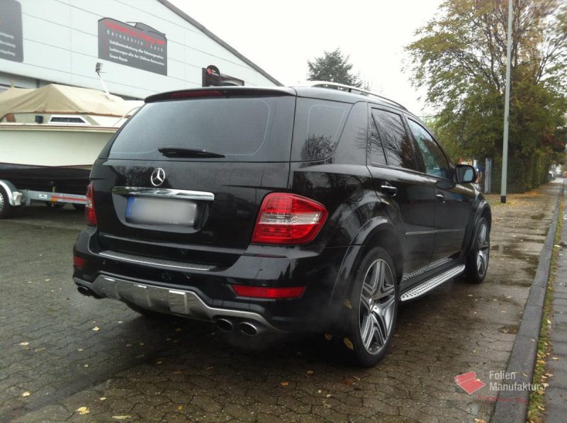Mercedes ML Window Tinting – Bild 5