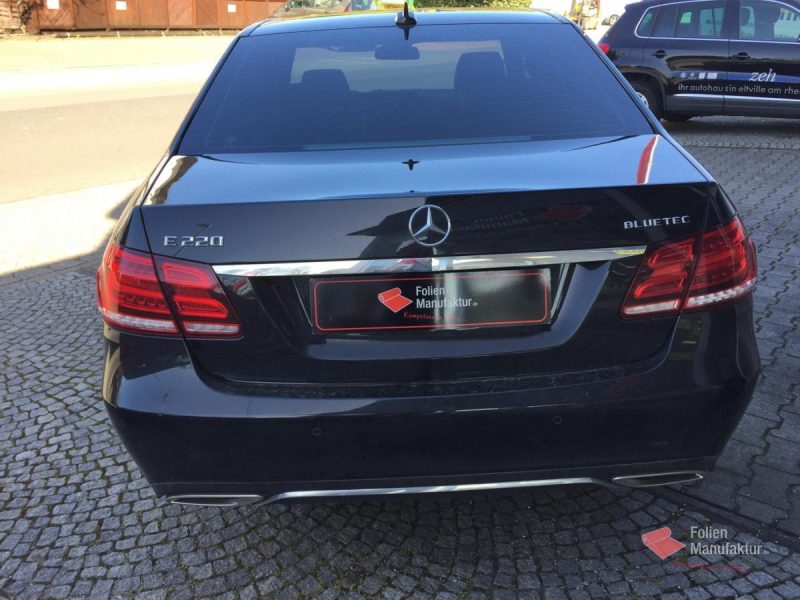Window Tinting Mercedes E Klasse – Bild 3