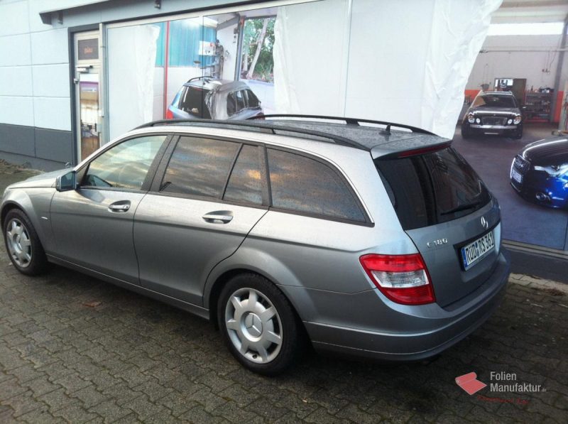 Mercedes C Klasse Window Tinting – Bild 1