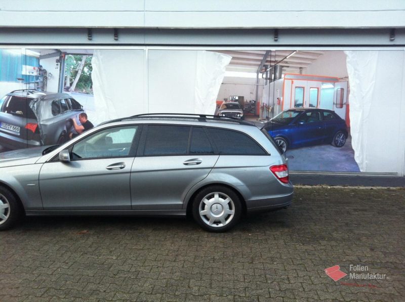 Mercedes C Klasse Window Tinting – Bild 4