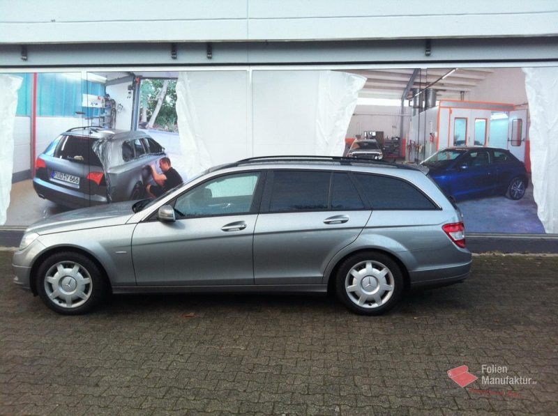 Mercedes C Klasse Window Tinting – Bild 5