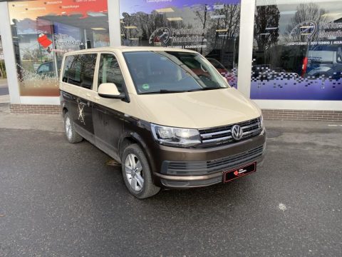 VW T6 zwei Farben bicolor Vollfolierung
