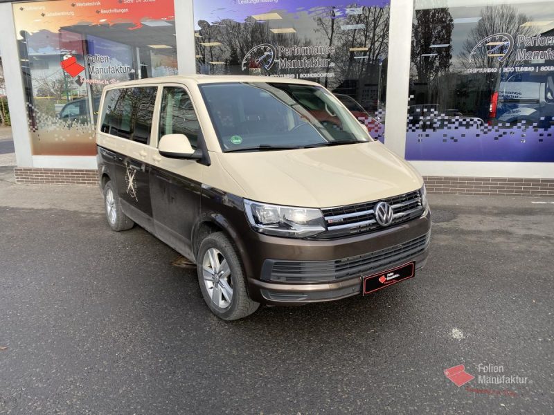 VW T6 zwei Farben bicolor Full Wrap – Bild 9