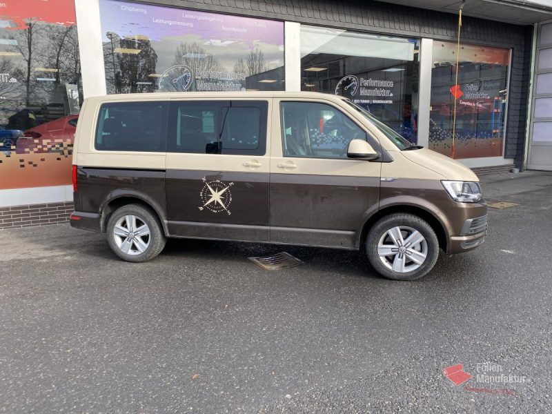 VW T6 zwei Farben bicolor Full Wrap – Bild 4
