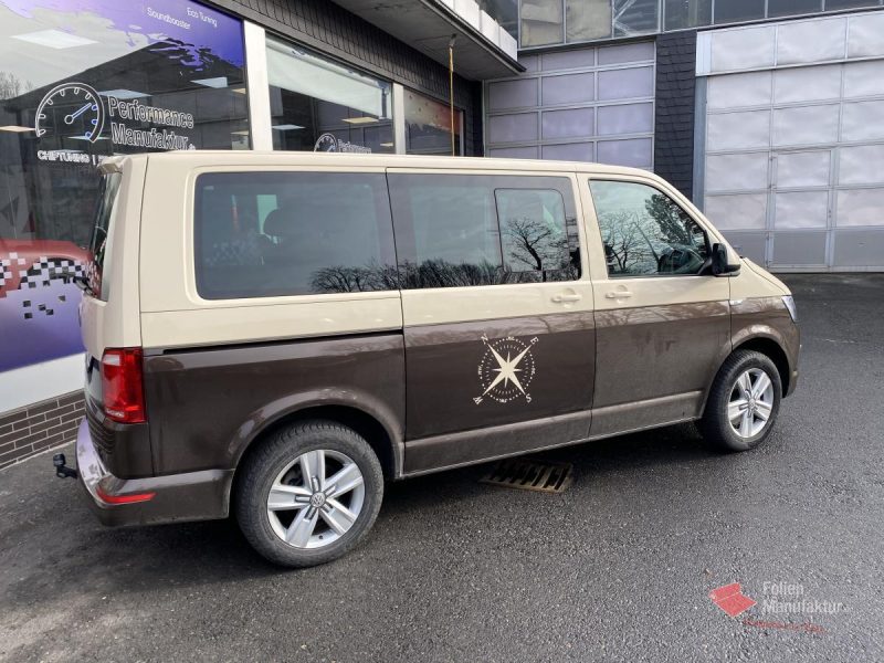 VW T6 zwei Farben bicolor Full Wrap – Bild 2
